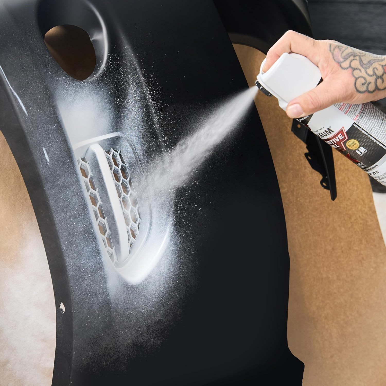 2X Automotive Enamel Custom Spray 5-In-1 Spray Paint, 12 Oz, Gloss White, 6 Pack