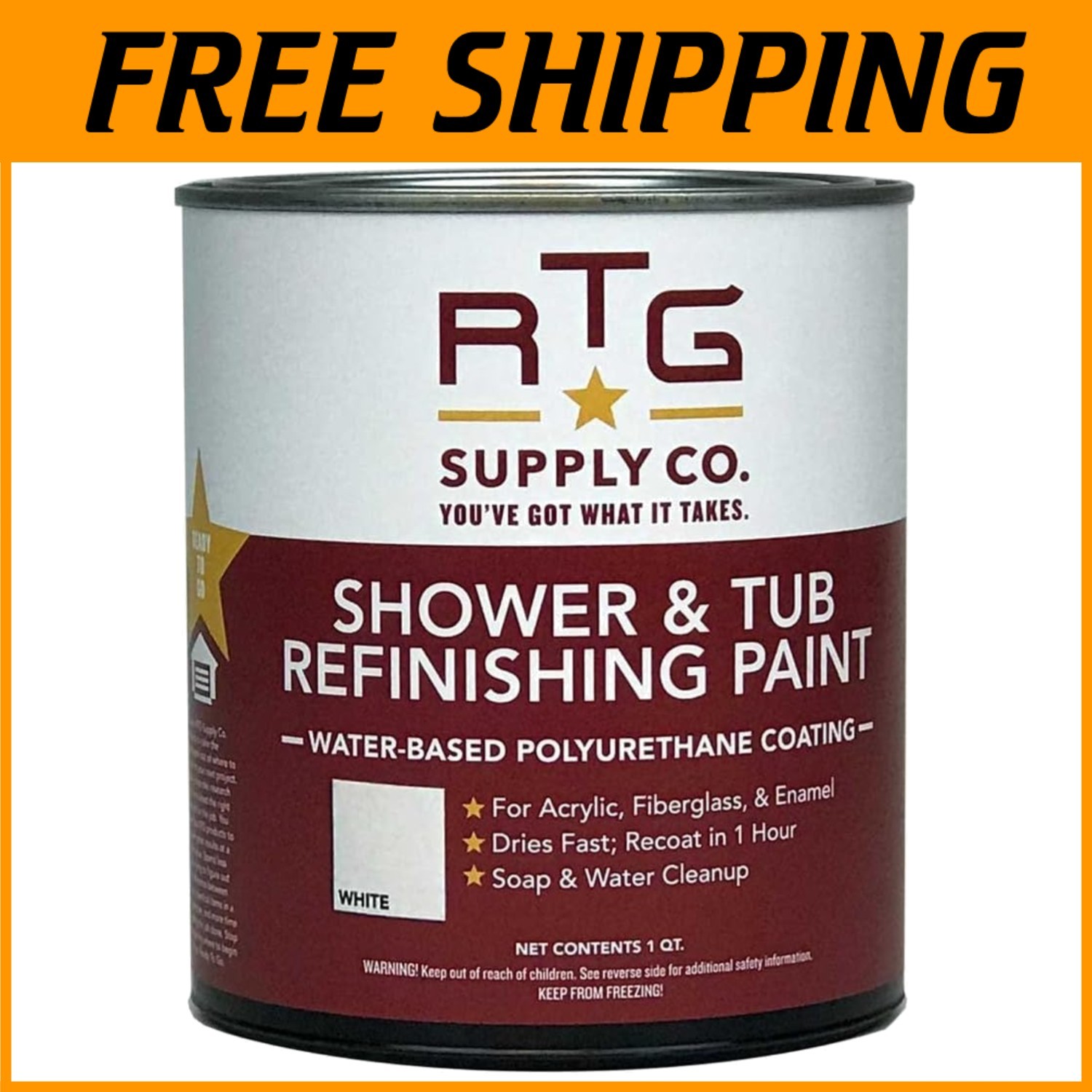 Affordable White Shower & Tub Refinishing – Easy Maintenance