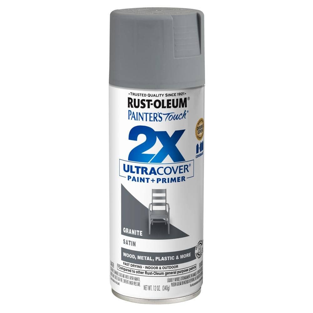 12 Oz. Satin Granite General Purpose Spray Paint