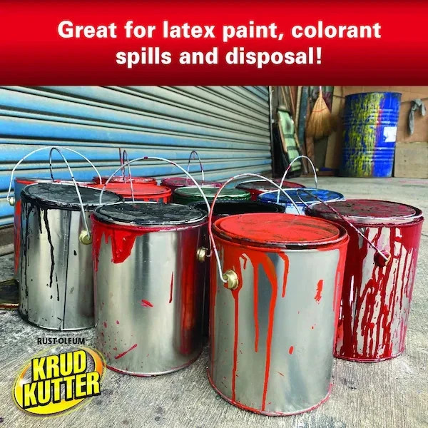 7 Pack – Krud Kutter Waste Paint Hardener 3.5 oz Great for Latex Spills