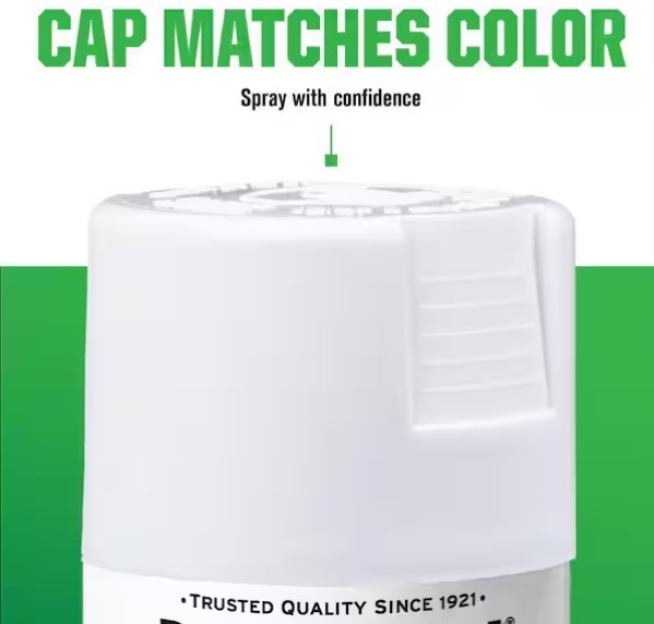 Rust-Oleum Epoxy Gloss White Appliance Spray Paint 12oz 6 Pack Metal Indoor