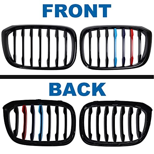 G01 G02 Color Grille，Front Kidney 2018-2021 X3 G01 X4 G02 Single Slat & M Color