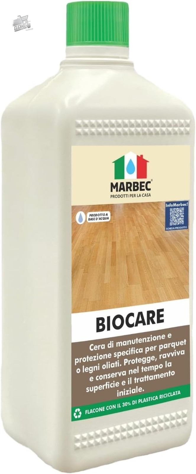 BIOCARE 1LT Protective and Nutritious Wax for Oiled Wood Flooring