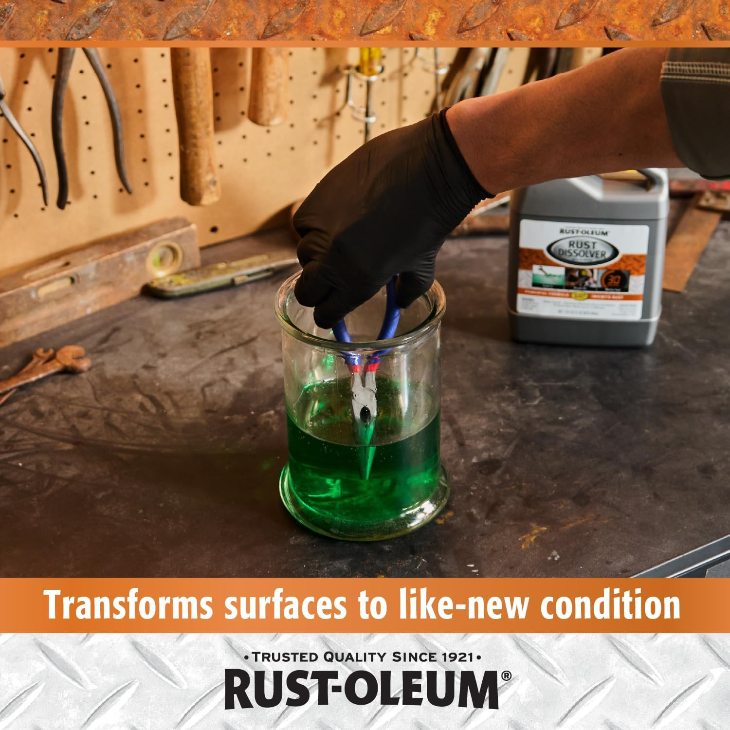 Rust-Oleum Rust Dissolver Soak & Bath | Heavy-Duty Corrosion Remover for Metal T