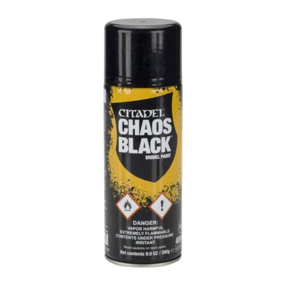 Citadel Colour – Chaos Black Primer / Undercoat Spray