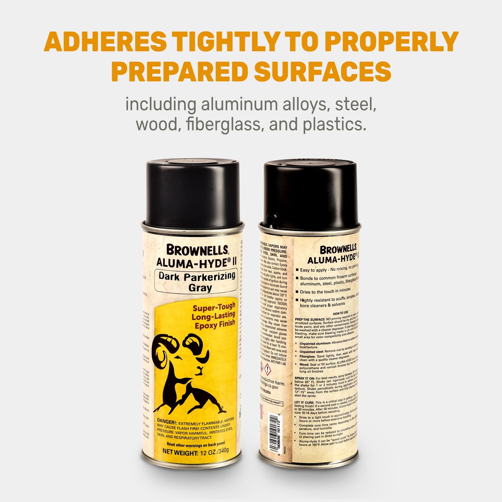 Aluma-Hyde II Epoxy Based Firearm Finish Spray Coating Protection Paint, Aero…