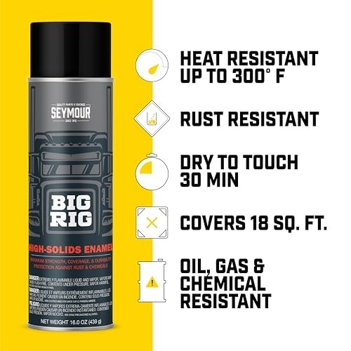 Spray Paint Stainless Steel High Solids Coating Fleet Maintenance Rust