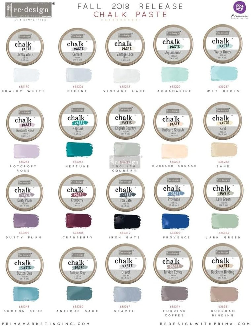 . REDESIGN CHALK PASTE, English Country