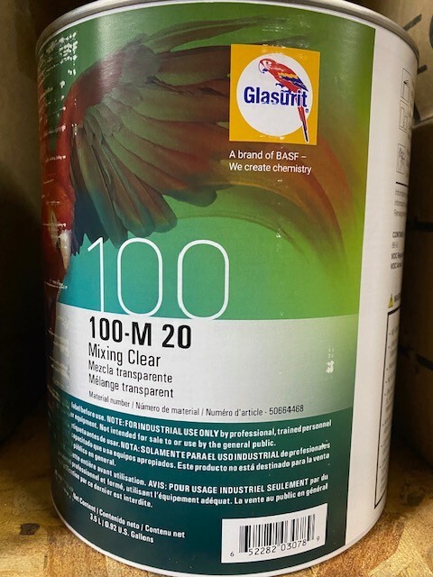 Glasurit 100-M 20, Mixing Clear, 3.5 L, EXP 10/15/2024