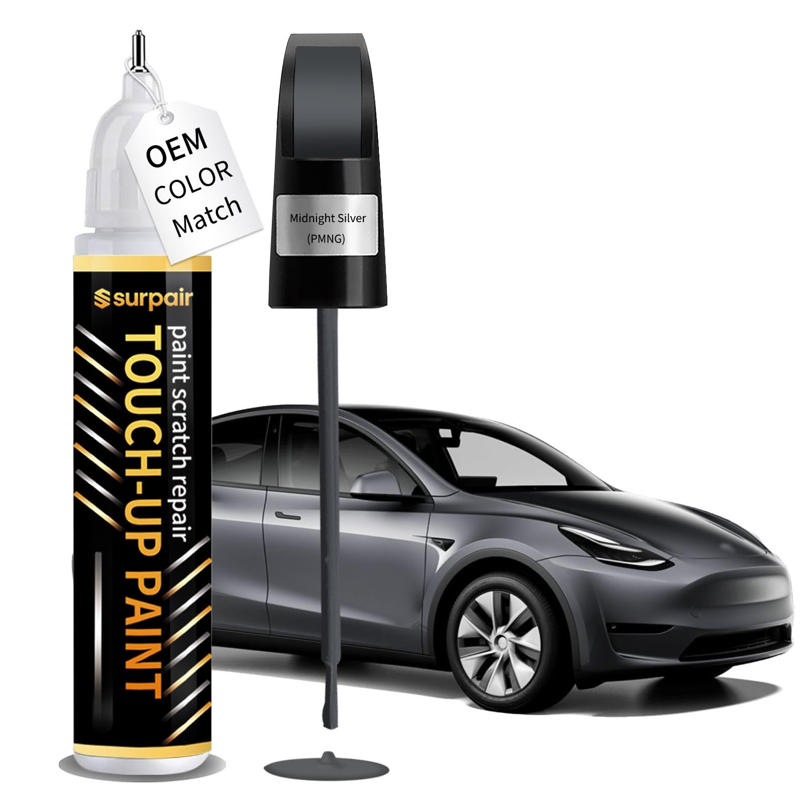 Surpair Tesla Midnight Silver (PMNG) Touch up Paint