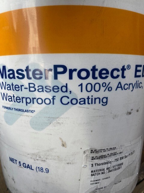Master Builders #51719508 MasterProtect EL 750 Smooth Waterproof Coating