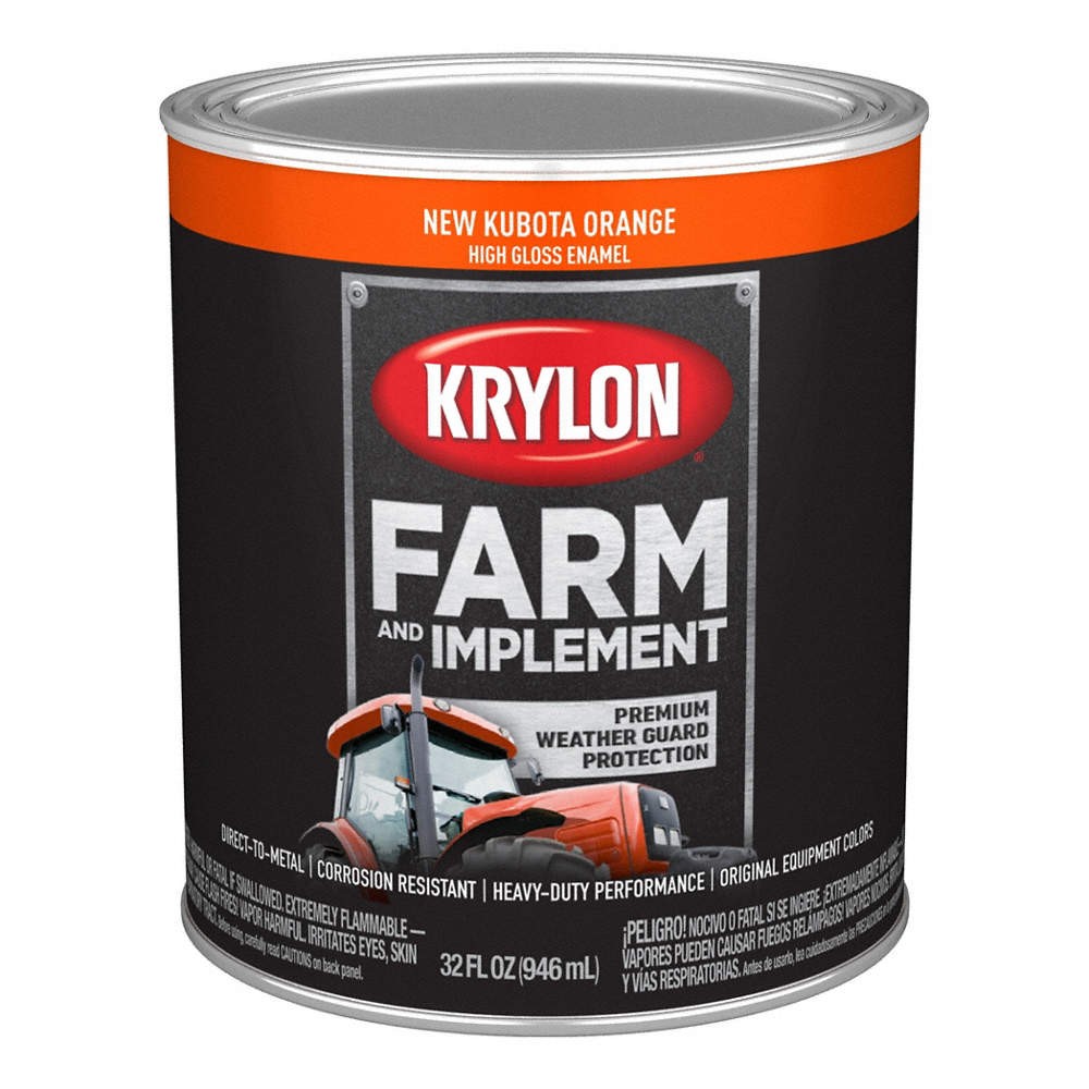KRYLON Farm + Implement Enamel, 1 Quart 833ZN6
