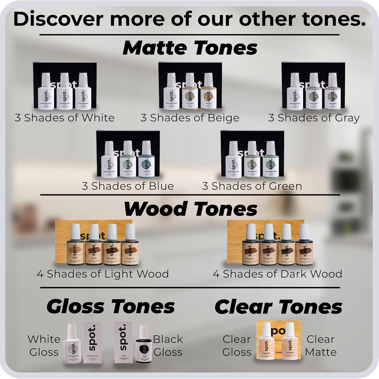 Spot. High-Gloss White Touch up Paint – Porcelain and Appliance Repair for Chips