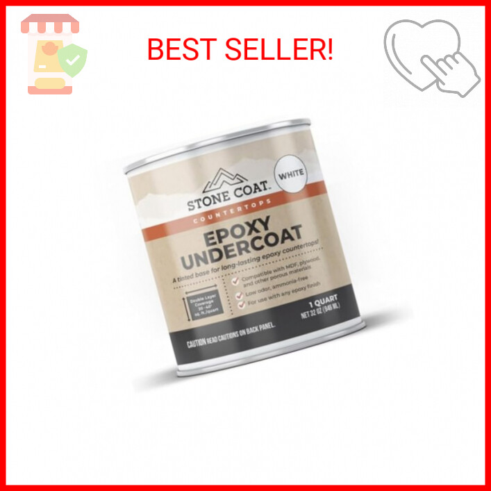 Stone Coat Countertops White Epoxy Undercoat – A Perfect Epoxy Paint and Primer