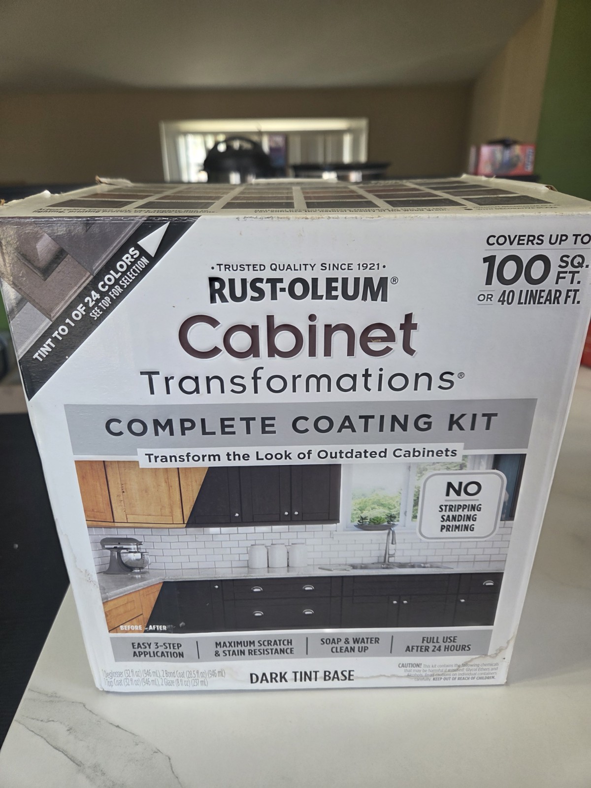 Rust-Oleum Cabinet Transformations Coating System Dark Tint Covers 100sf