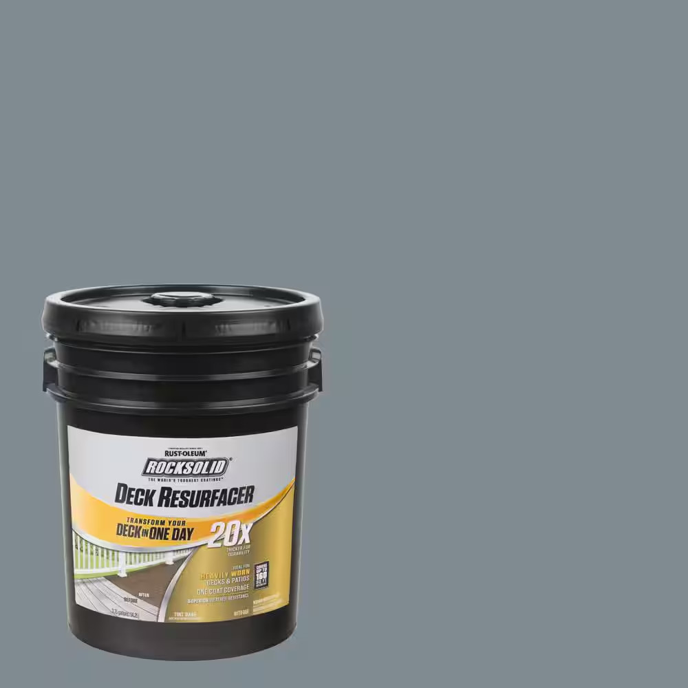 4 Gal. Slate Exterior 20X Deck Resurfacer