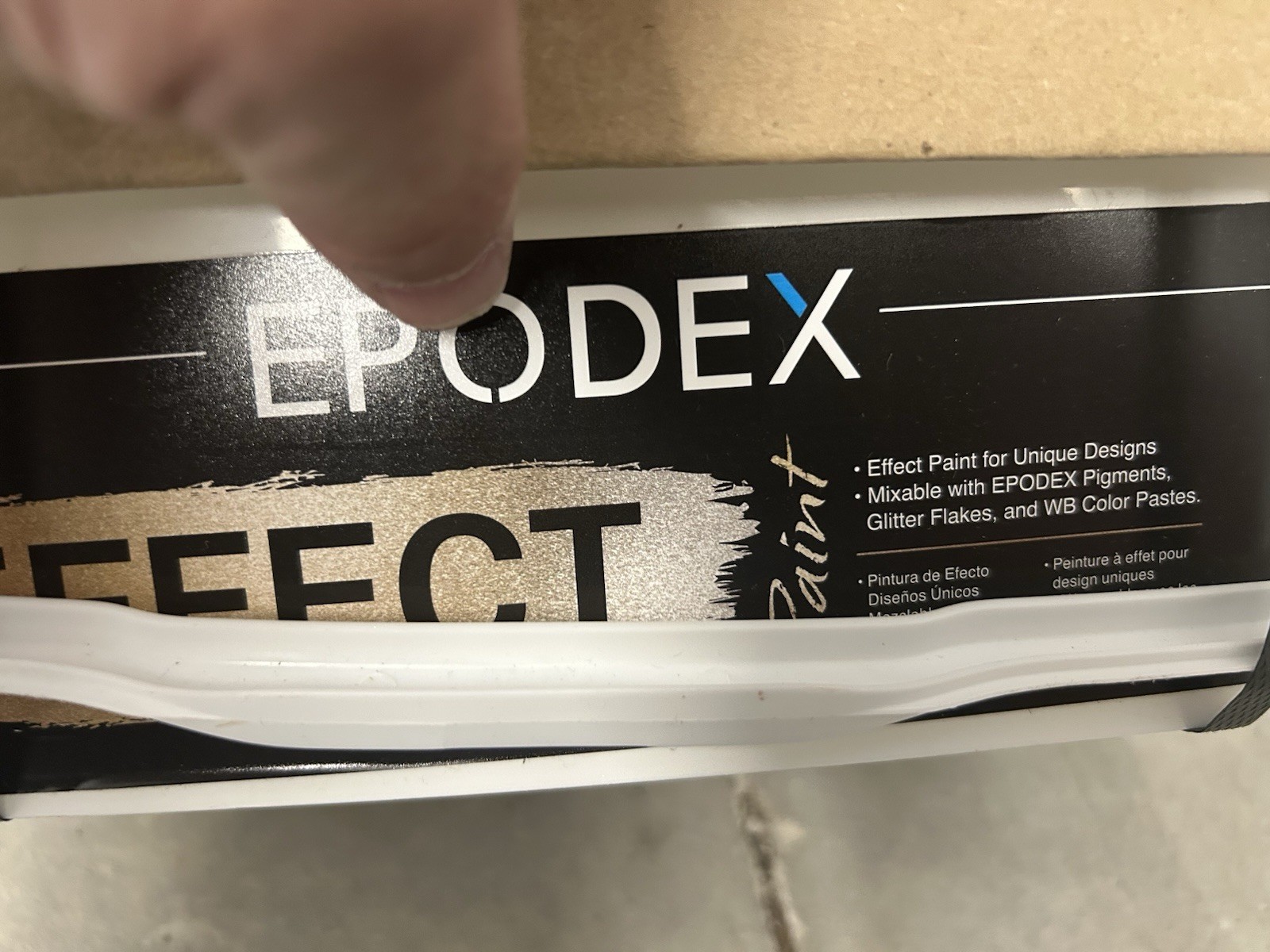 Epodex Epoxy Primer And Paint With Anthracite Gray Pigment Bottles