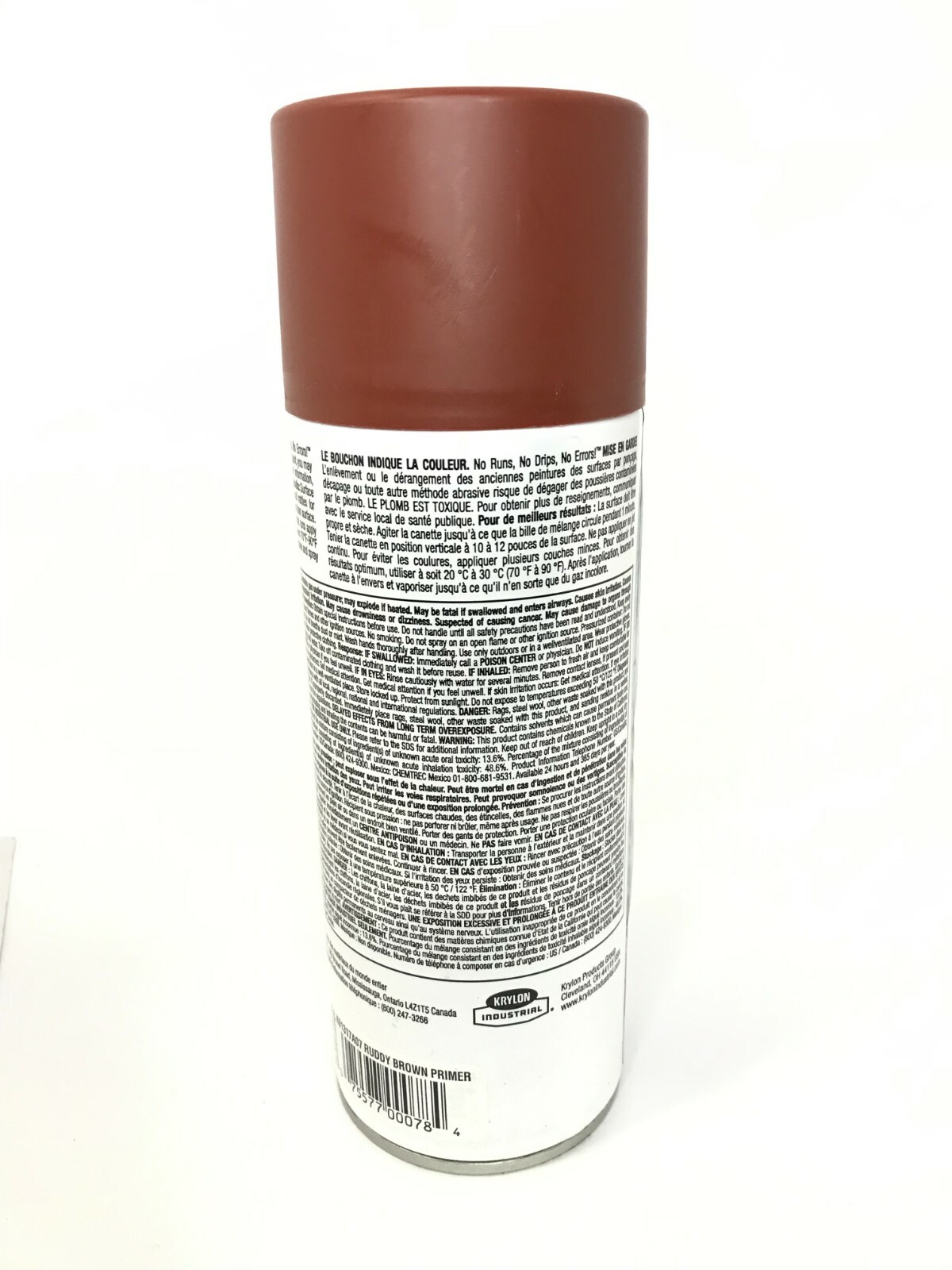 Krylon 5583-6 PACK Color Maxx RED OXIDE Primer – 12 oz