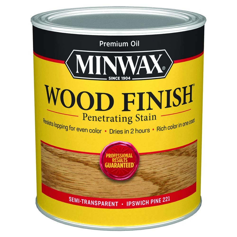 Minwax Wood Finish Ipswich Pine 32 Fl Oz Oil Based Wood Stain Quick Drying