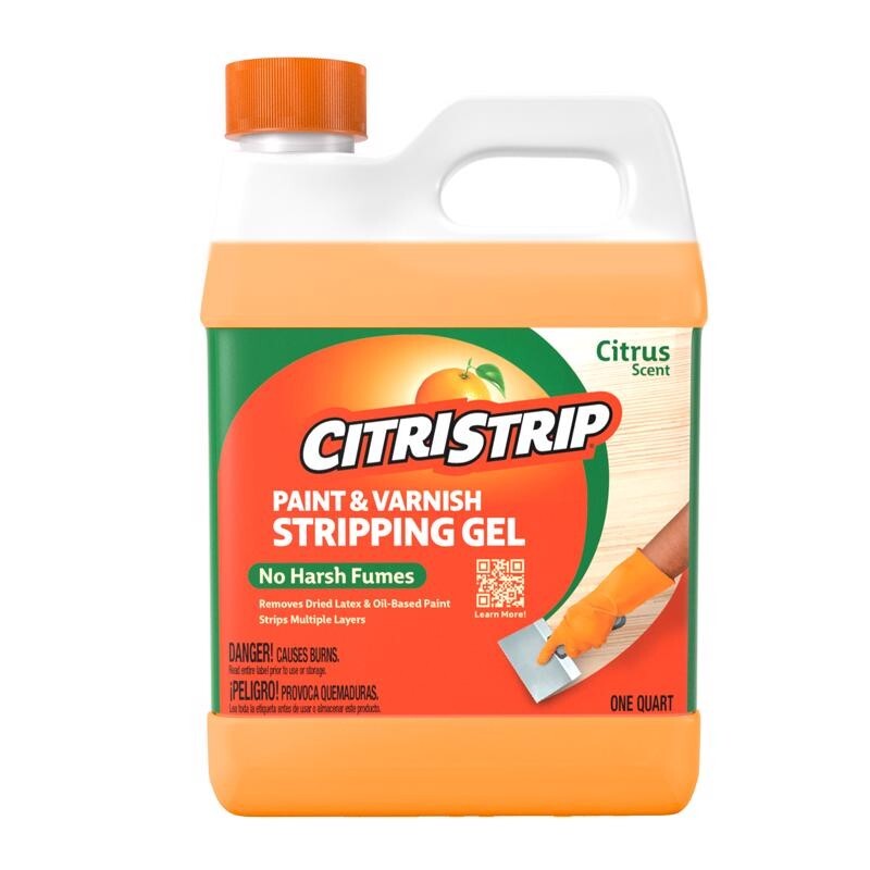 2 CitriStrip Paint & Varnish STRIPPING GEL CITRUS Non-toxic 32oz QCSG801 Non-NMP