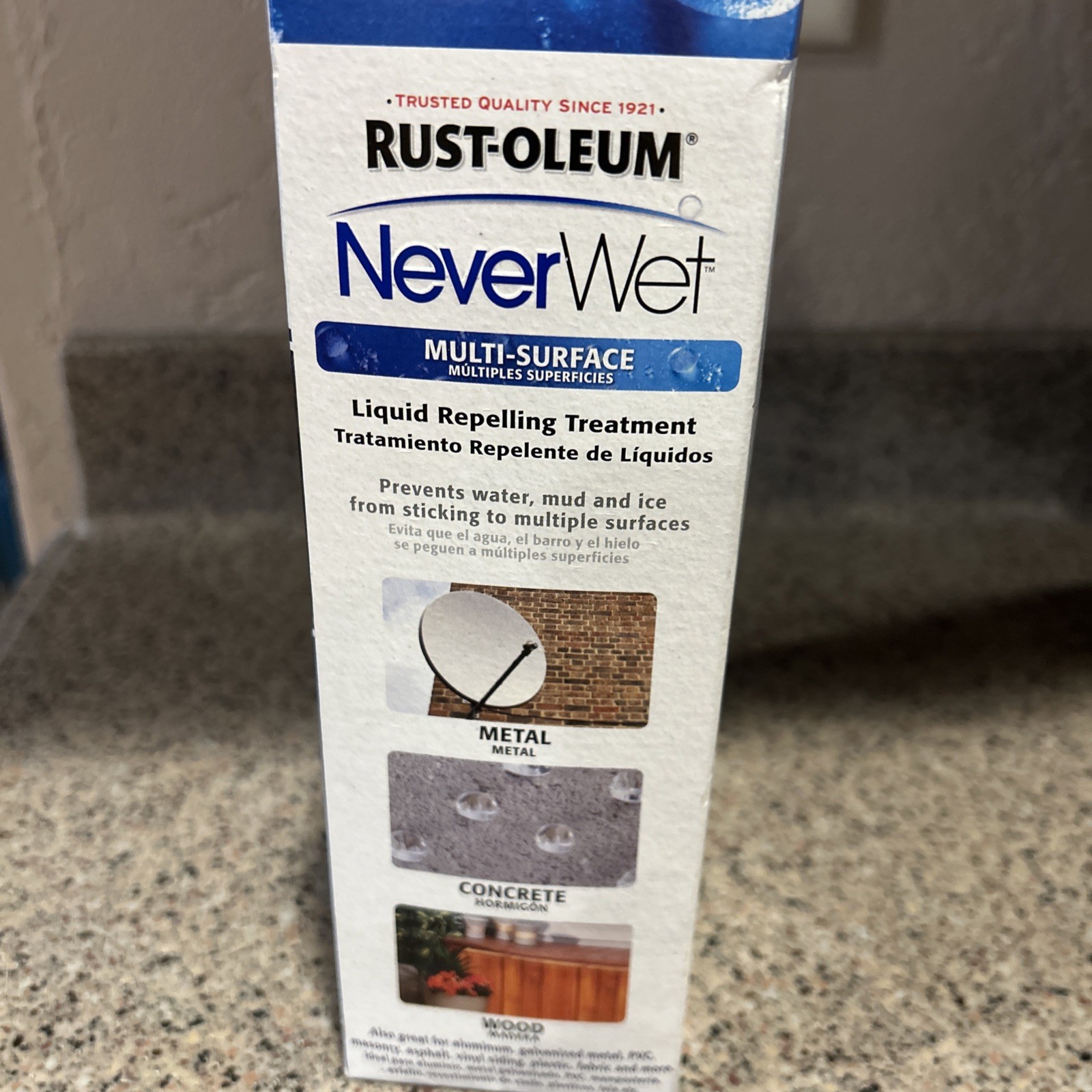 Rust-Oleum NeverWet Multi-Surface Liquid Repelling Treatment – Frosted Clear