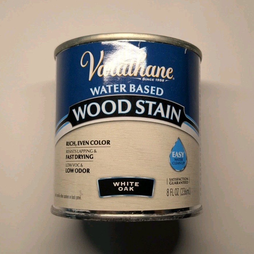 Varathane Water-Based Wood Stain White Oak 8 fl oz Fast Drying Low Odor Low VOC