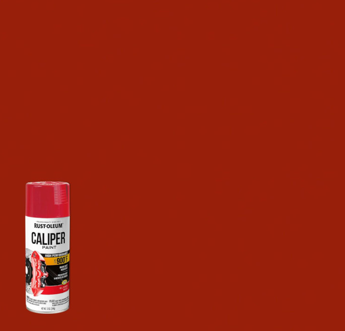 Rust-Oleum 251591 Caliper Spray Paint, 12 oz, Red