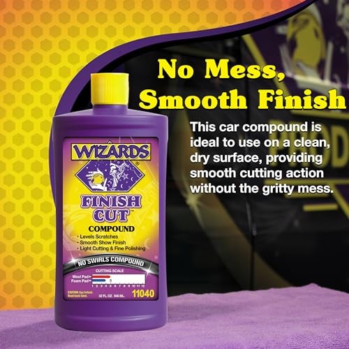 Finish Cut Compound – Levels Scratches and Brightens Dull Finishes – 32 oz.