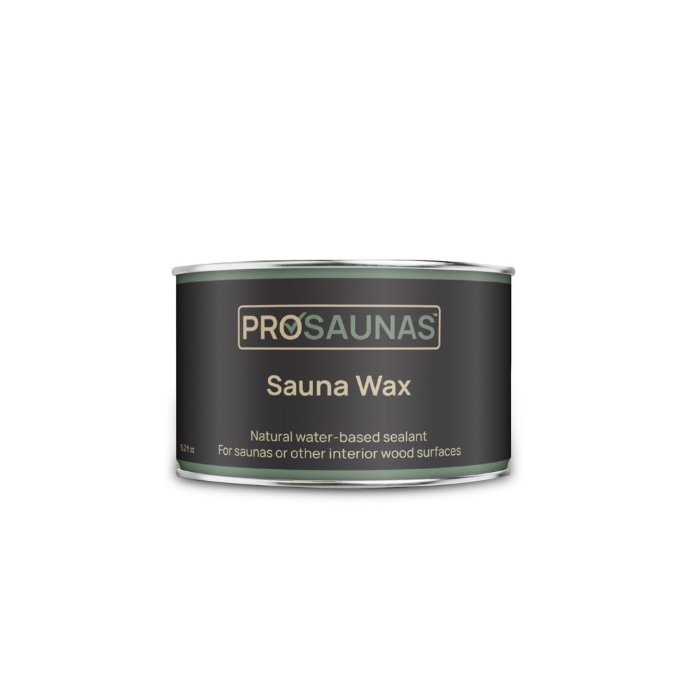 Sauna Wax, Sauna Wood Wax, 15.2oz (Black)