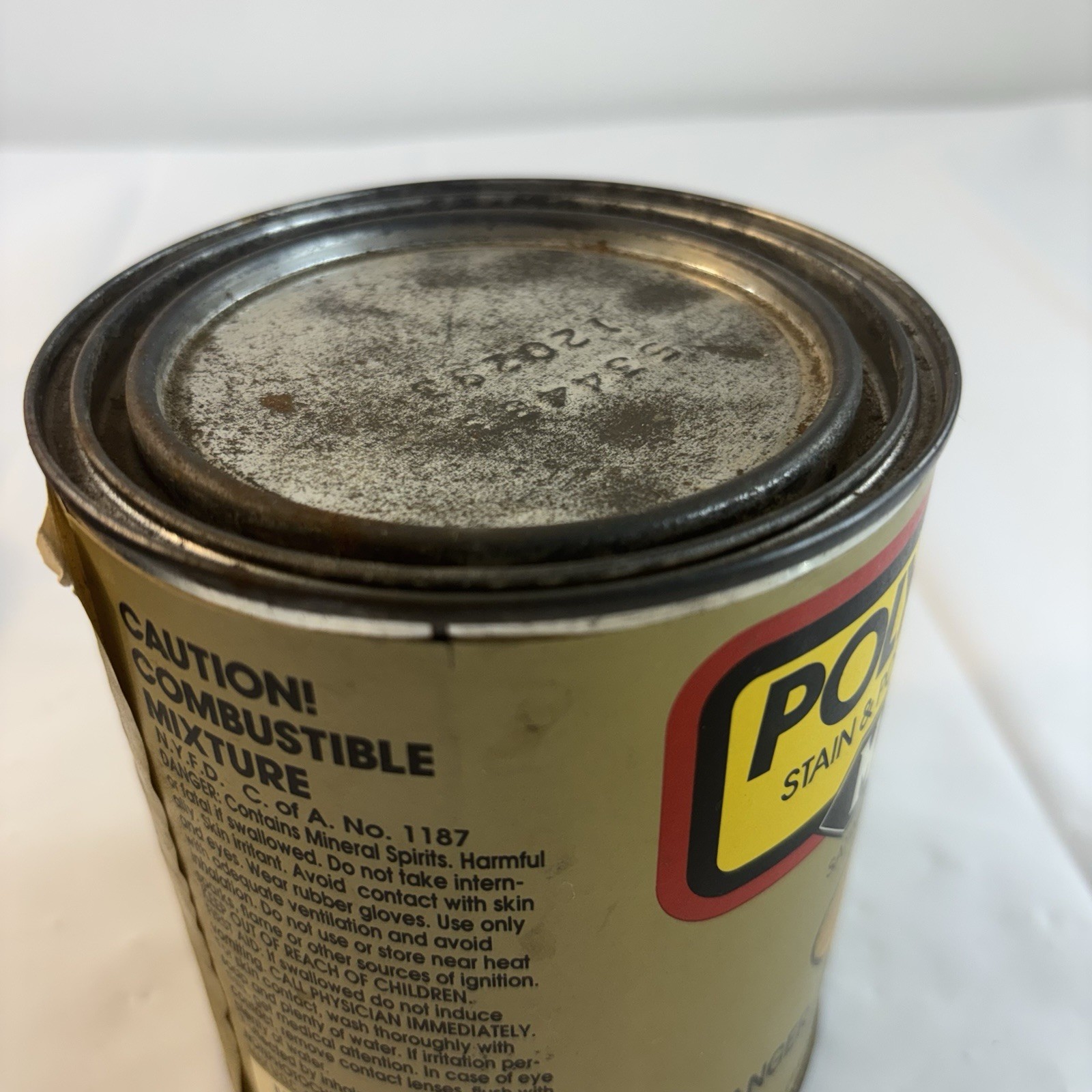 Minwax Polyshades Wood Stains, Satin Honey Pine 1 qt. Vtg Made In The USA