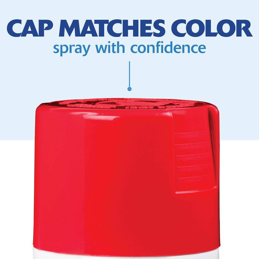 12 Oz. High Gloss Strawberry Fields Ultra Cover General Purpose Spray Paint (Cas