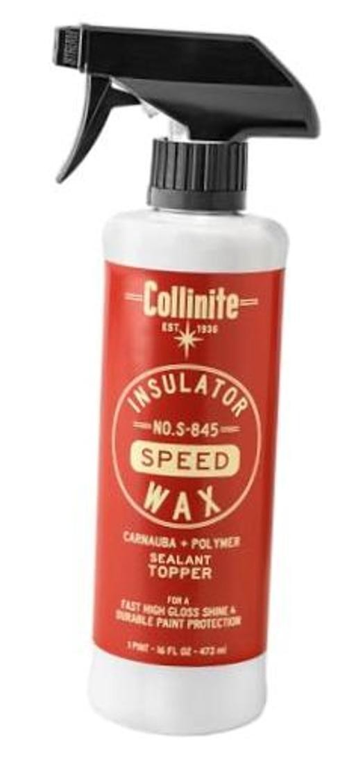 S-845 Insulator Wax Speed-Carnauba + Polymer Sealant+Spray Wax Topper. High