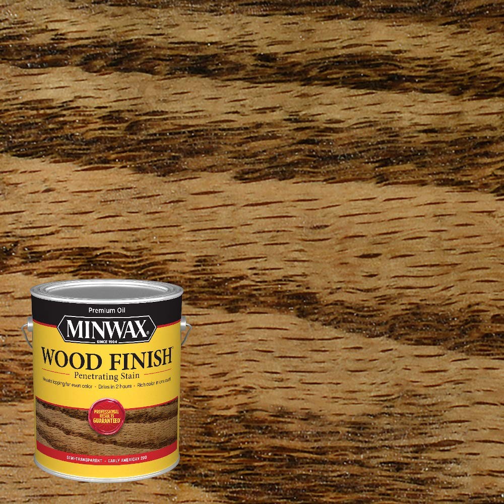 Minwax Wood Finish Early American Stain Gallon Quick Dry Oil Based Color Rich