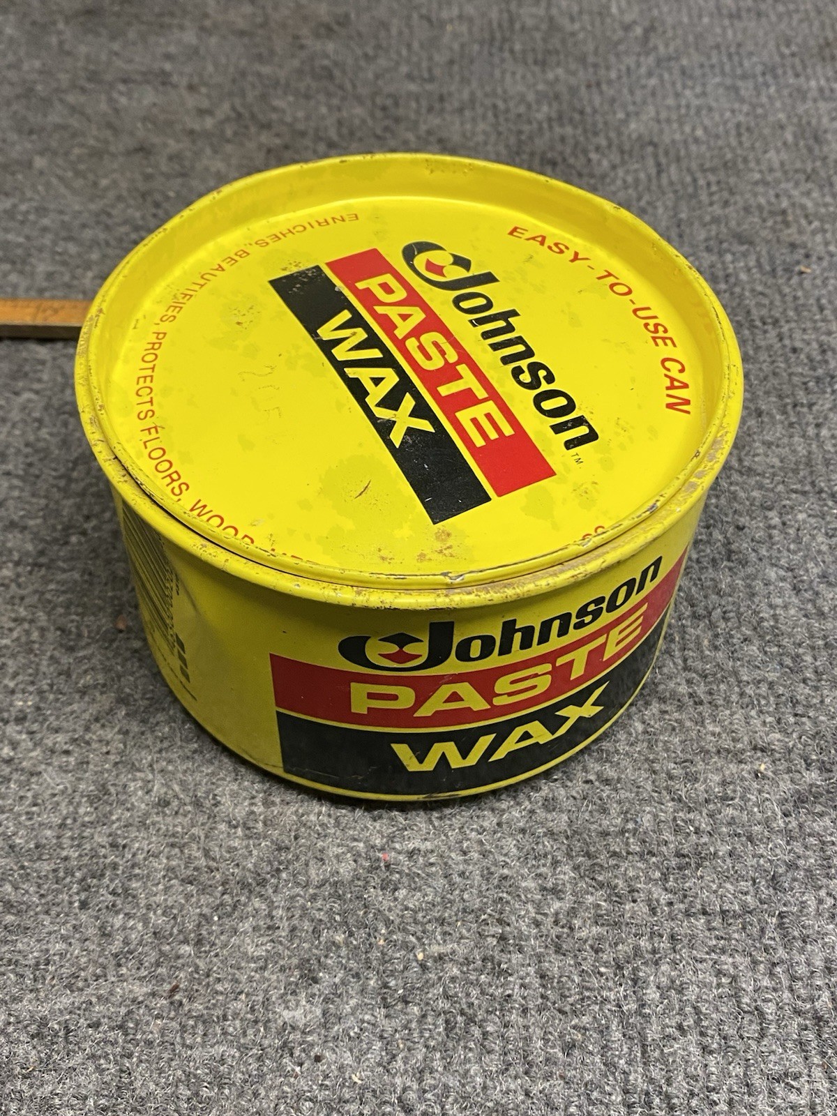 SC Johnson Paste Wax Original Formula 14 Oz 75% Full (Partial)