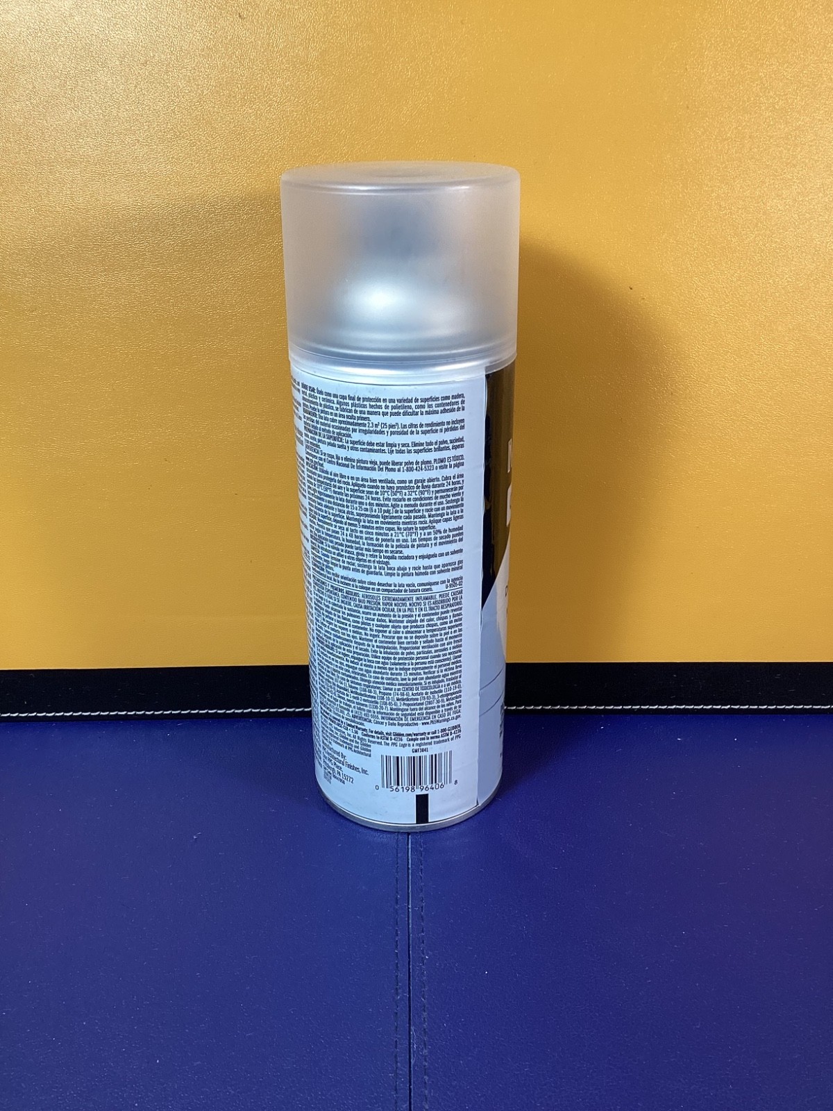 12 Oz. Matte Clear Interior/Exterior Topcoat Spray Paint Ultra Durable Finish