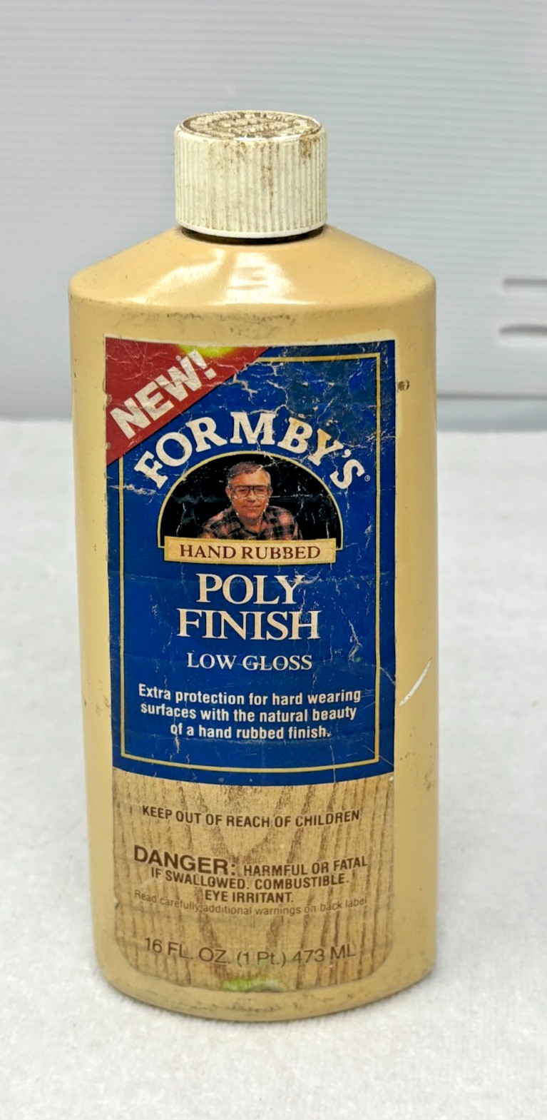 Formby’s Hand Rubbed Poly Finish High Gloss 16 fl.oz. NOS Discontinued
