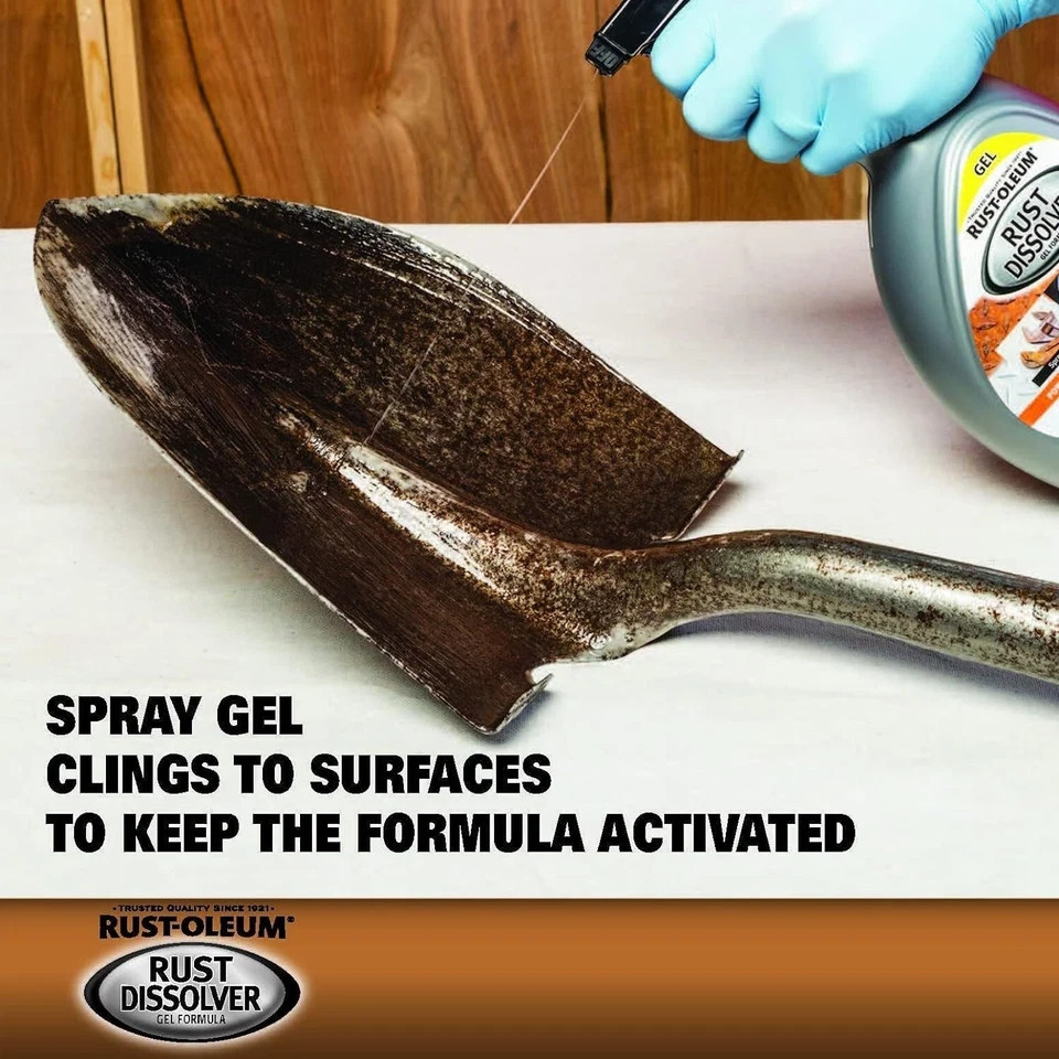 Rust-Oleum Rust Dissolver Gel Spray-300112, 32 oz rust remover