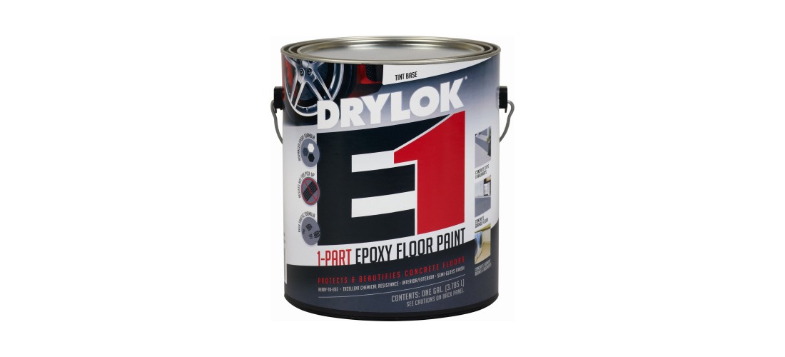 Drylok 28413 E1 One-Part Epoxy Concrete Floor Paint Tint, 1 Gal.