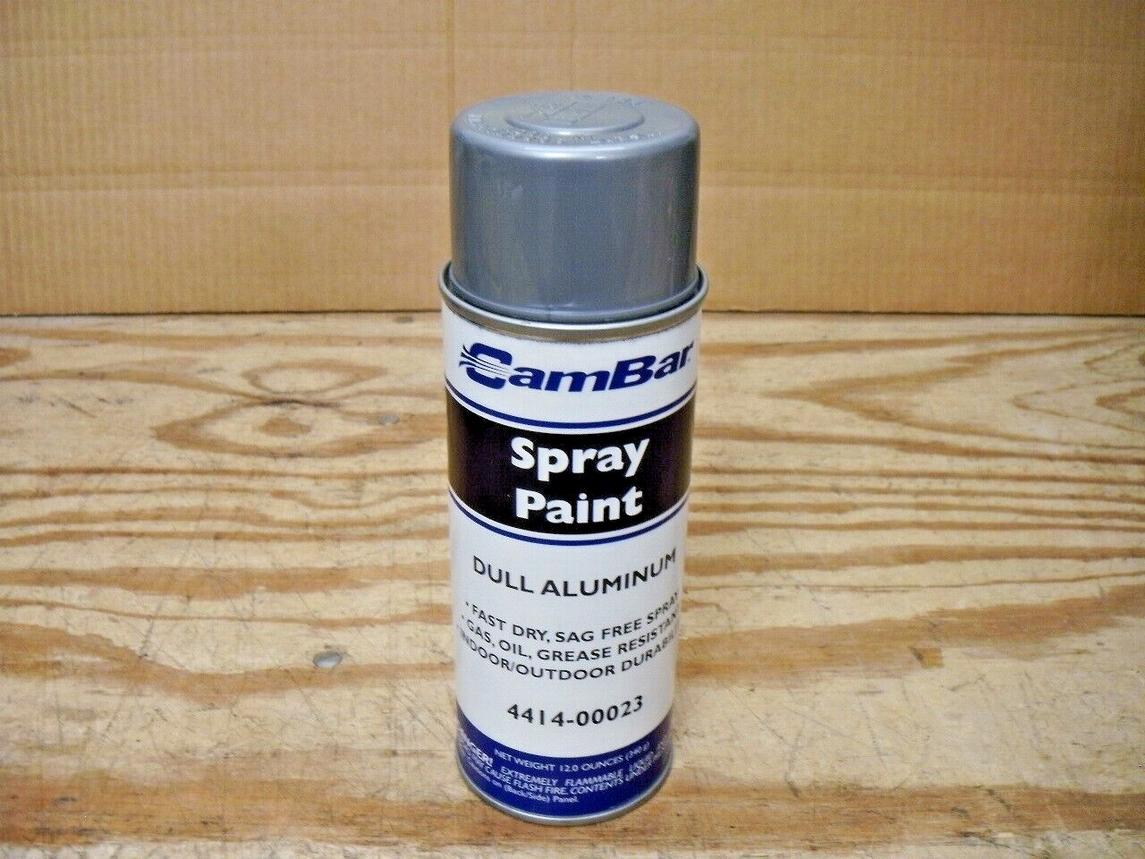 CamBar 4414-00023 Dull Aluminum Flake Indoor/Outdoor Spray Paint