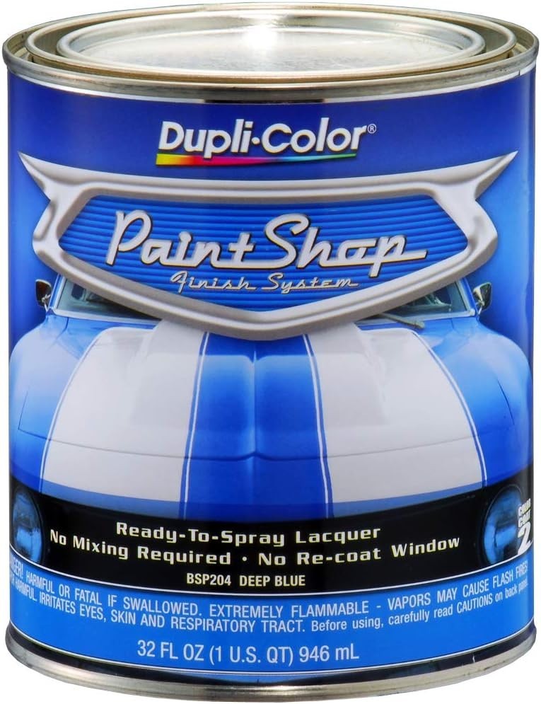 Fast Drying Metallic Paint System – 32oz Deep Blue