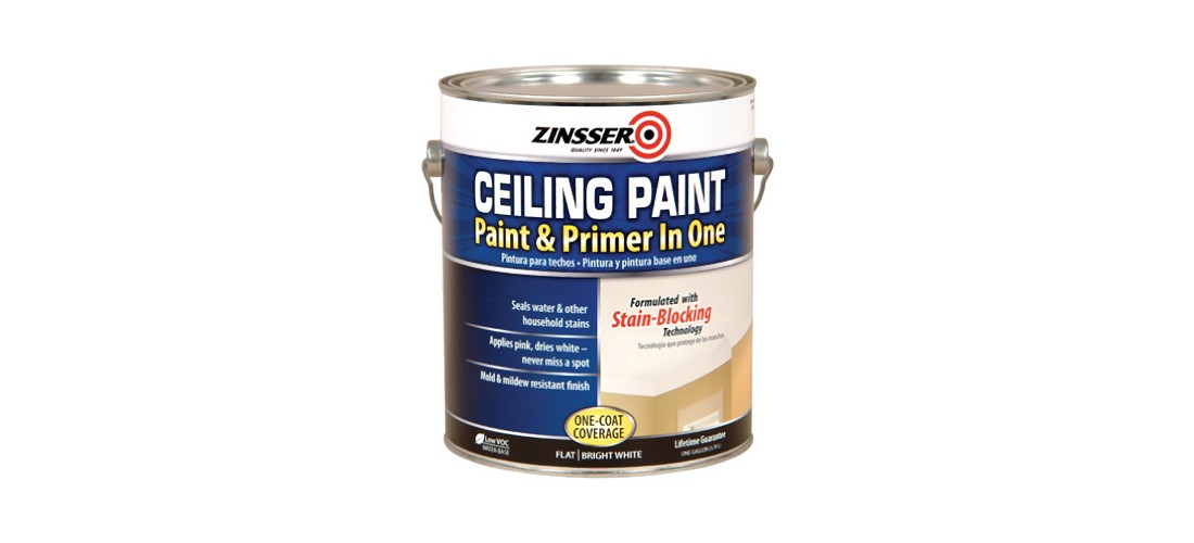 Zinsser 260967 Zinsser Ceiling Paint & Primer in One 1 GALLON Bright White