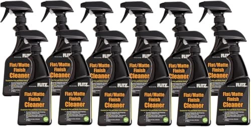 Flat Matte Finish Cleaner – 16oz Bottle of USA-Made Vinyl 12-Pack Unscented