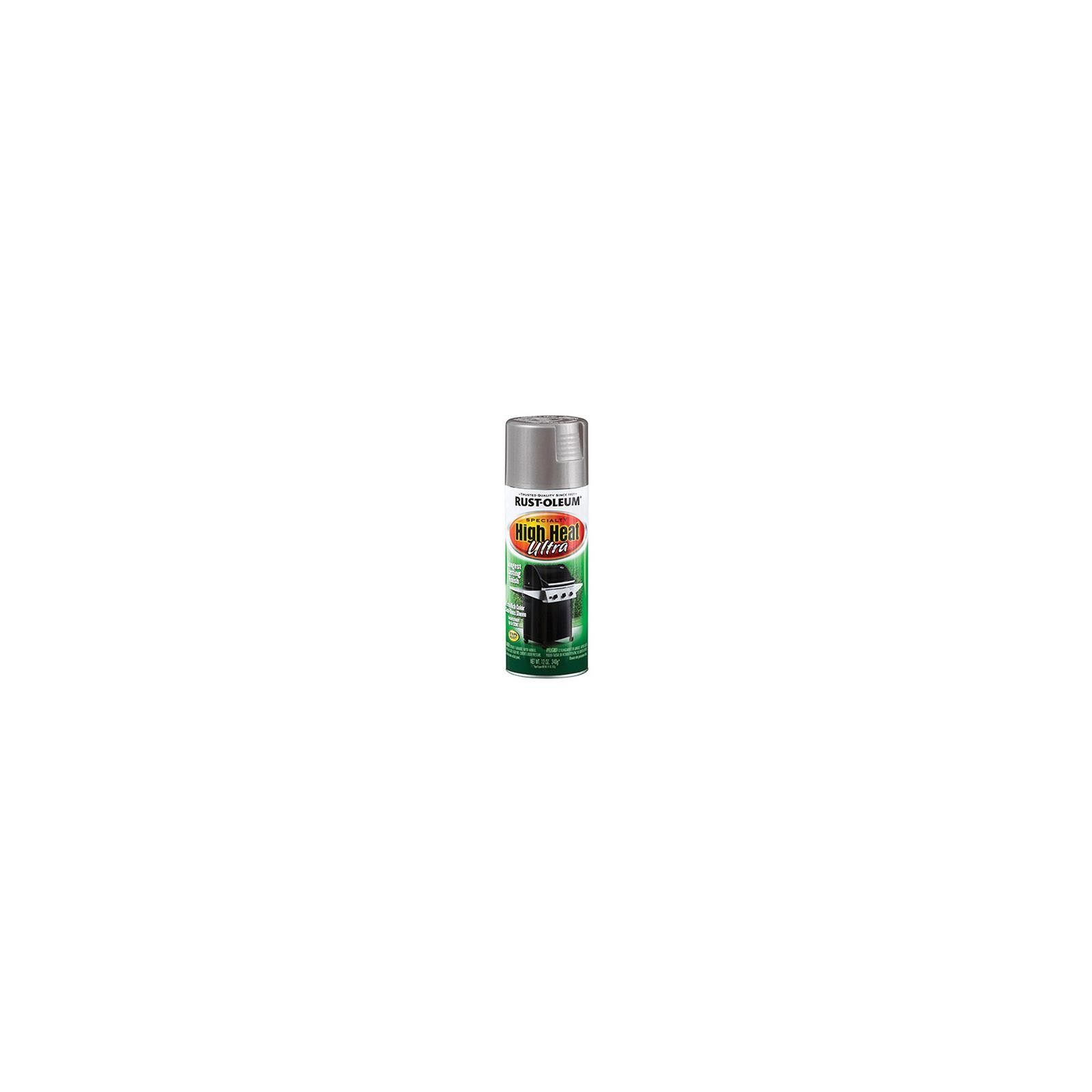 Rust-Oleum 270201 High-Heat Spray Paint, Silver Semi-Gloss, 12-oz. – Quantity 6