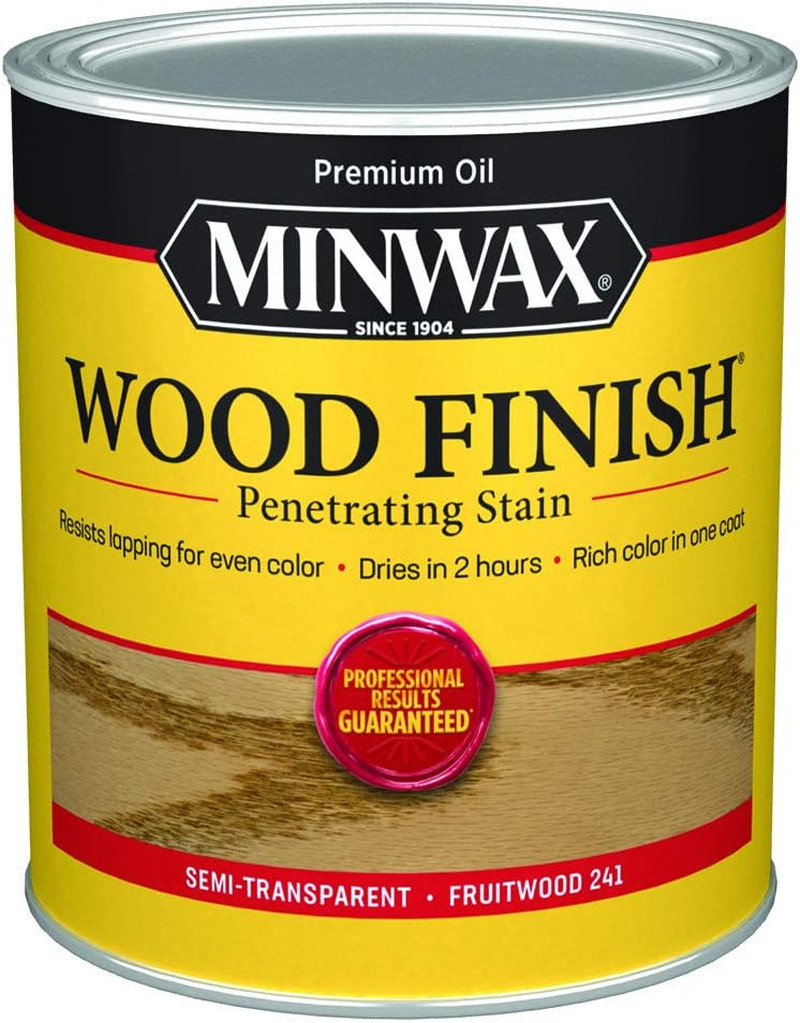 1 Qt 70010 Fruitwood Wood Finish Oil-Based Wood Stain