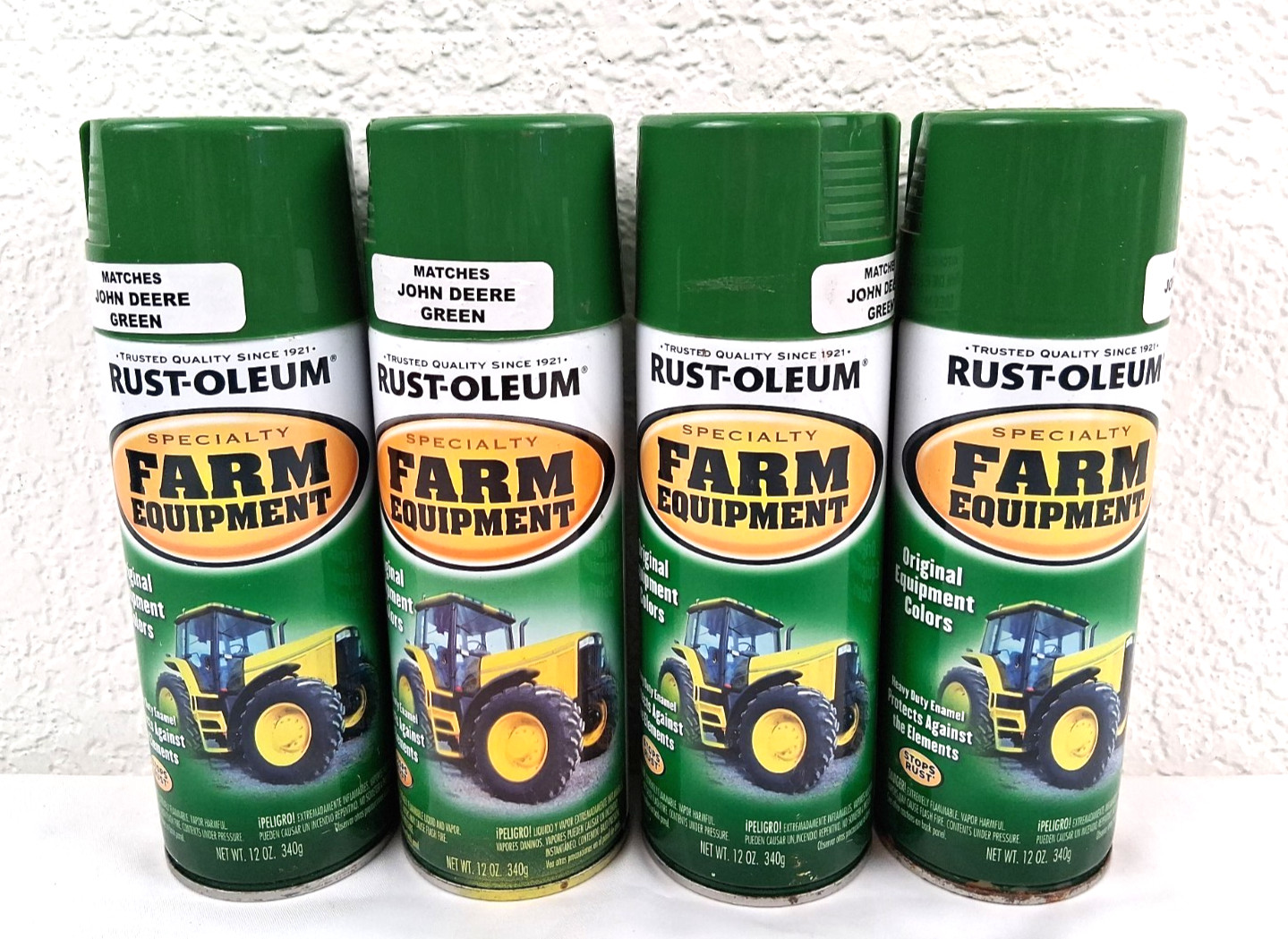 Lot of 4 Rust-Oleum Specialty Farm Equipment Spray 12 Ounce – JD Green