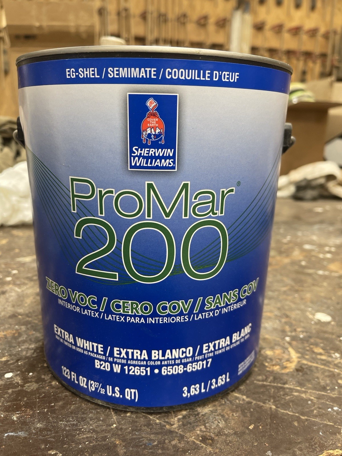 1 Gal. Sherwin Williams ProMar 200 Interior Paint/Rose Powder Pink / Eg-Shell