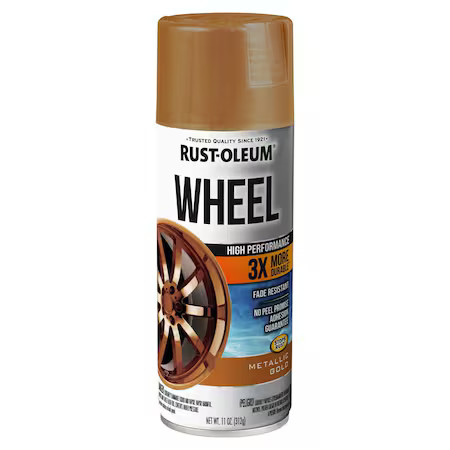 Rust-Oleum 368077 Automotive Coating, Gold, 11 Oz