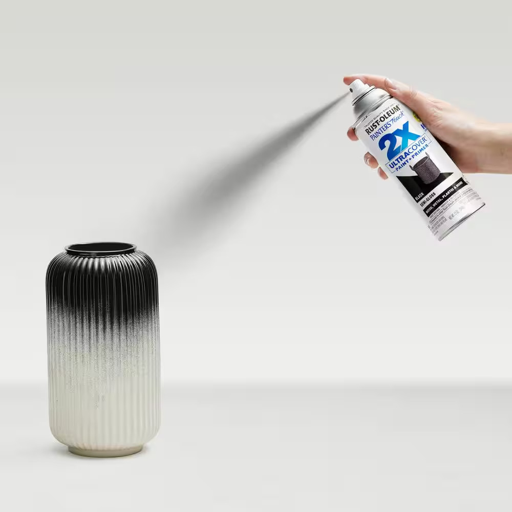 12 Oz. Semi-Gloss Black General Purpose Spray Paint