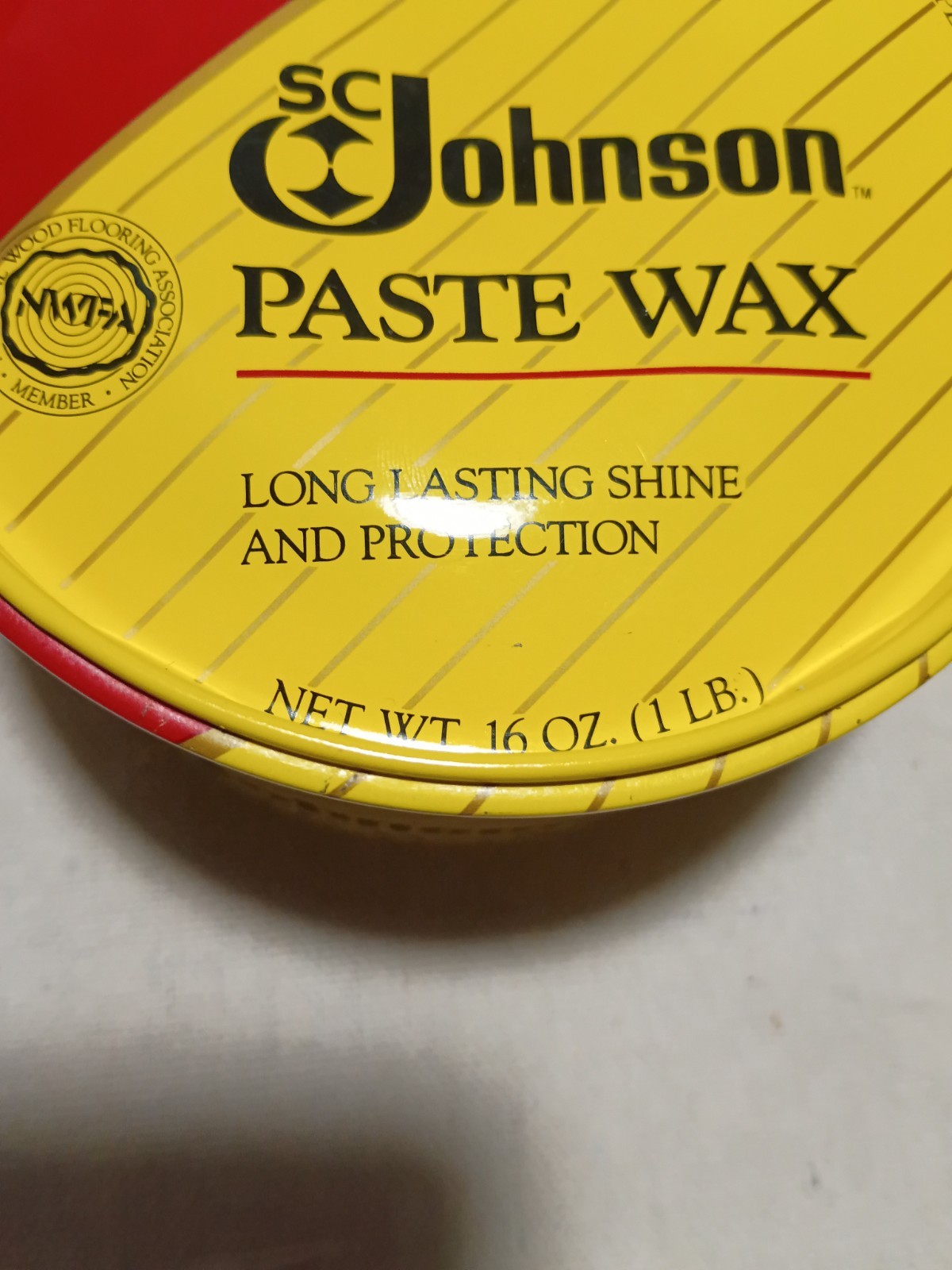 SC JOHNSON Paste Wax 16 Oz. 85% Full