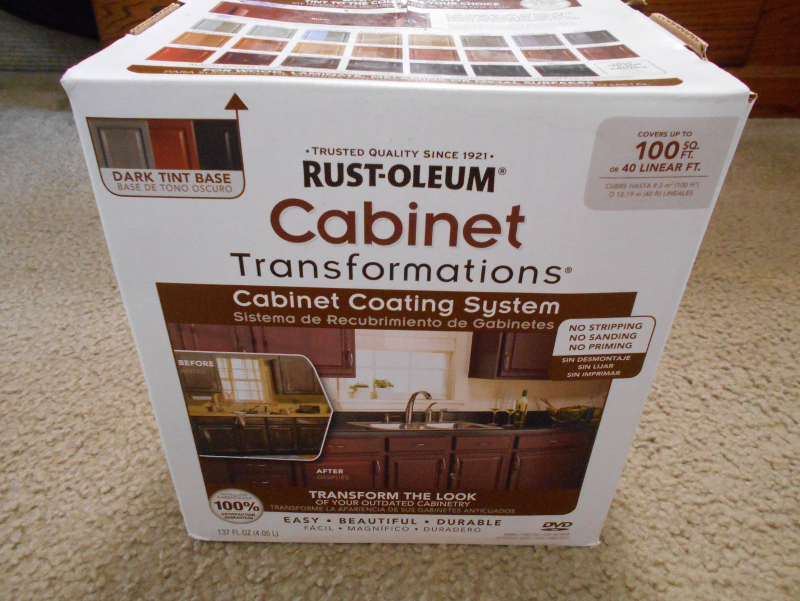 Rust-Oleum Furniture Transformations Complete Coating Kit Dark Tint Espresso